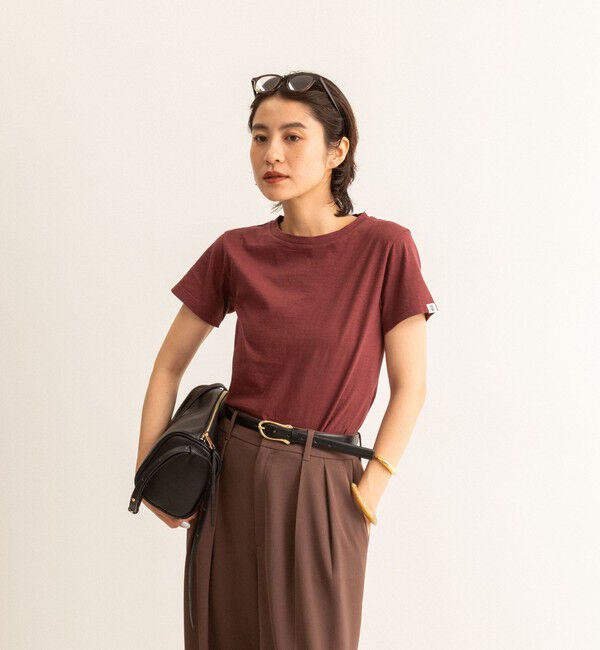 NOLLEY'S「【MAQWEL/マクウェル】MARUDOハーフスリーブTee」|Tシャツ・カットソー|