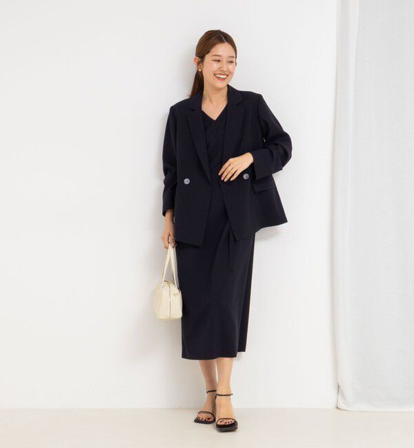 NOLLEY'S「ウォッシャブルエコボイルテーラードジャケット」|テーラードジャケット|