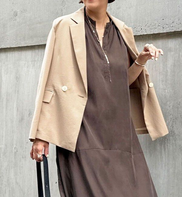 NOLLEY'S「ウォッシャブルエコボイルテーラードジャケット」|テーラードジャケット|