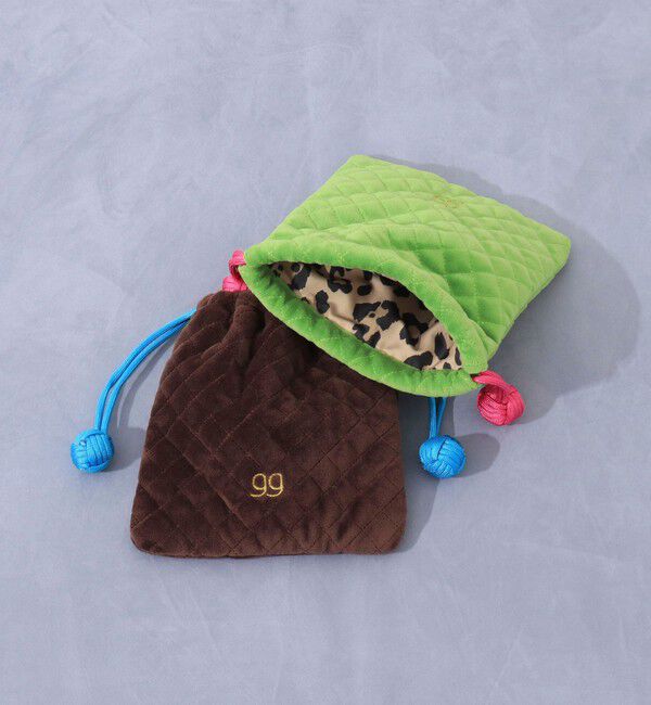 grace grace「【grace grace/グラスグラス】パデッドキンチャクポーチ」|ポーチ|