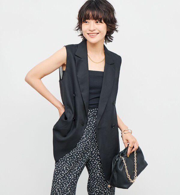 NOLLEY'S「リネン風シアージレ」|ベスト・ジレ|