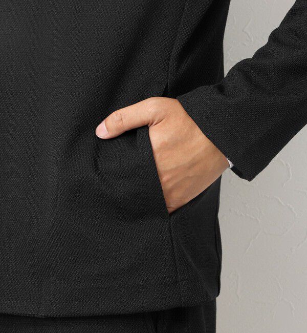 NOLLEY'S goodman「《ビジカジ/セットアップ対応》【尾州】先染めウォッシャブルノーカラーカーディガンジャケット 25AW」|ノーカラージャケット|