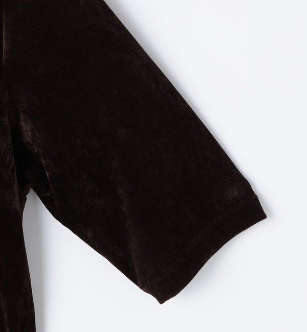 NOLLEY'S「フロッキーチュールボートネックプルオーバーカットソー」|Tシャツ・カットソー|