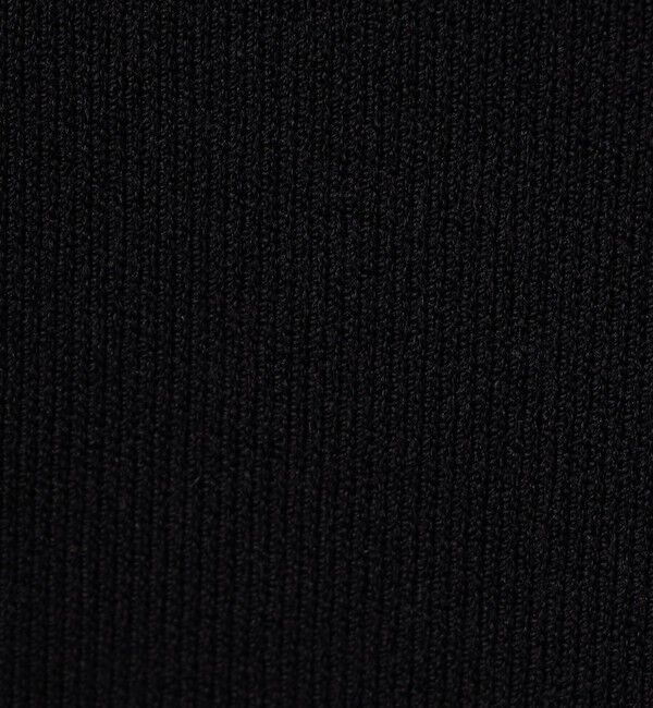 NOLLEY'S「《手洗い可能》フラワー刺繍生地袖クルーネックカーディガン」|カーディガン|