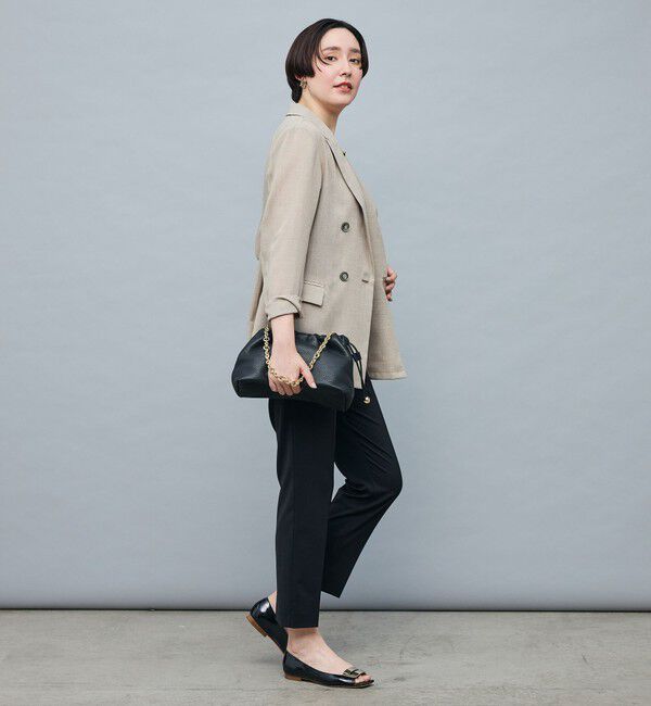 NOLLEY'S sophi「ウォッシャブルボイルシアーダブルジャケット」|テーラードジャケット|