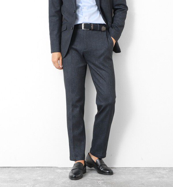 NOLLEY'S goodman「《ビジカジ/セットアップ対応》ポンチジャージPT」|チノ|ネイビー