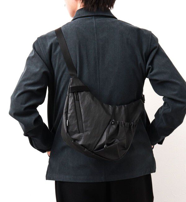 NOLLEY'S goodman「【NESK/ネスク】ラウンドミニショルダーバッグ NS-016」|ショルダー・メッセンジャー|ブラック・グレー系1