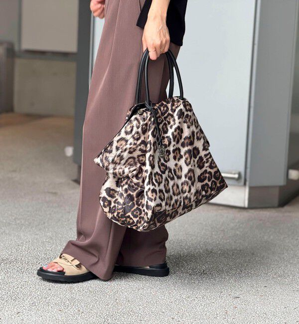 NOLLEY'S「【MARCO MASI/ マルコマージ】レオパードナイロントートバッグ」|トートバッグ|
