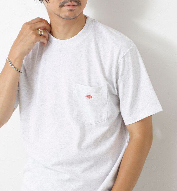 NOLLEY'S goodman「【DANTON/ダントン】POCKET T-SHIRT DT-C0198」|Tシャツ・カットソー|オフホワイト