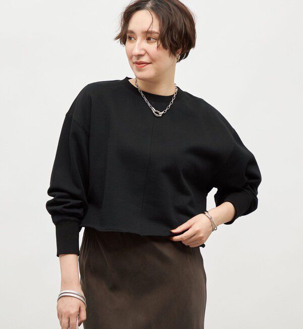 NOLLEY'S「ショート丈裏毛スウェット」|スウェット・ジャージ|