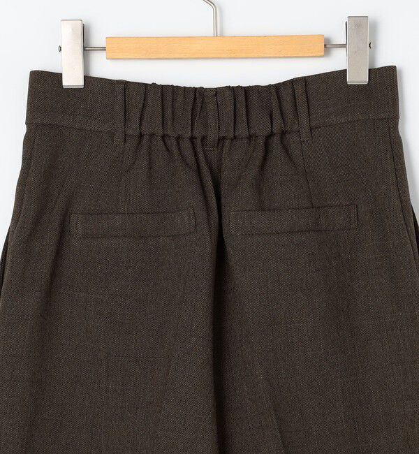 NOLLEY'S「《セットアップ対応》ウォッシャブルウール調ストレッチハーフパンツ」|その他|