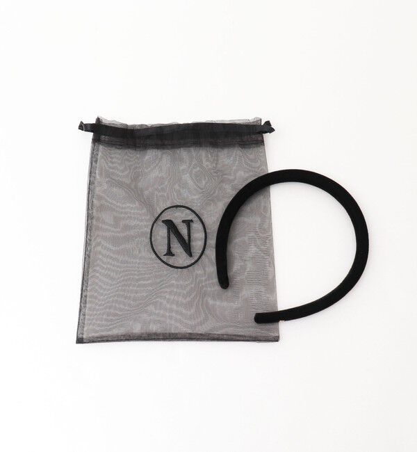 NOLLEY'S「【PR阿部☆別注】ベロアカチューシャスリム」|カチューシャ|