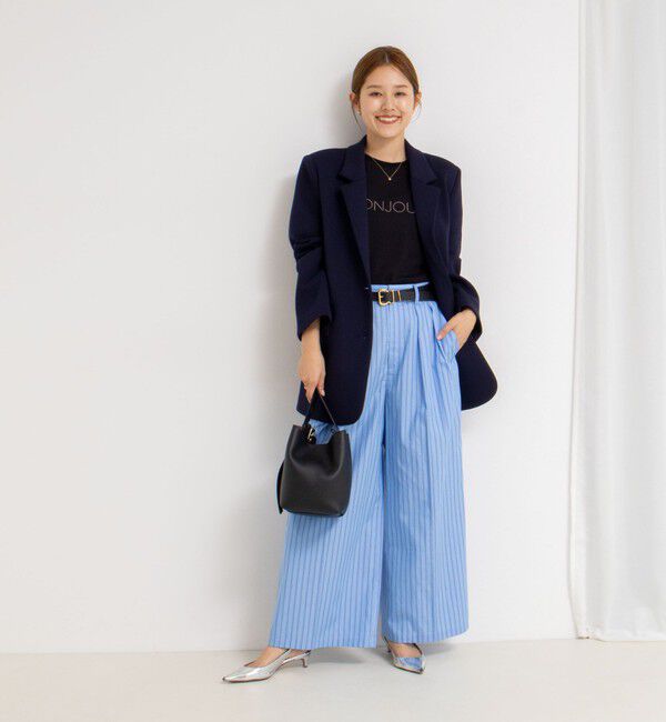 NOLLEY'S「《セットアップ対応》クロップドワイドパンツ」|その他|