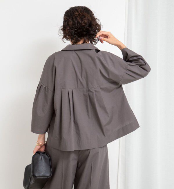 NOLLEY'S「《セットアップ対応》袖フレアボリュームシャツ」|シャツ・ブラウス|