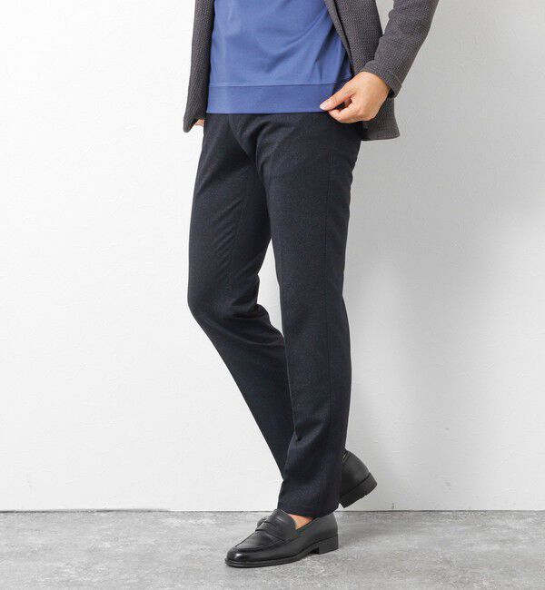 NOLLEY'S goodman「《ビジカジ対応》ハイゲージ 撚り杢 ツイルスリムフィット 25AW」|チノ|