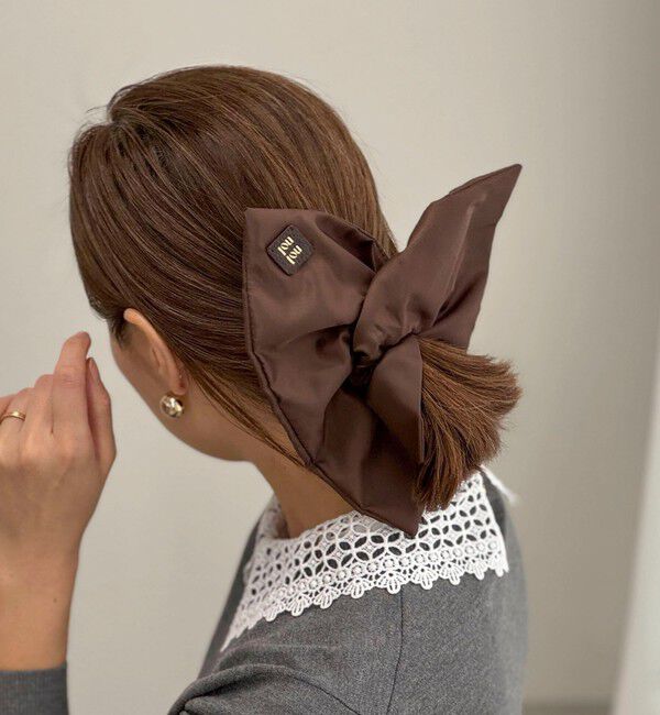 NOLLEY'S「【nolnol/ノルノル】シュシュ」|ヘアゴム・シュシュ|