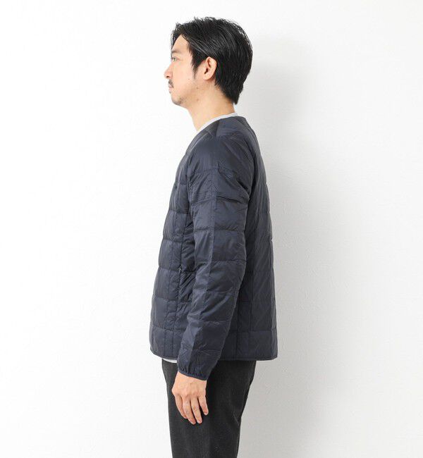 NOLLEY'S goodman「【TAION/タイオン】別注クジラ刺繍CREW NECK BUTTON DOWN JACKET」|ダウン|