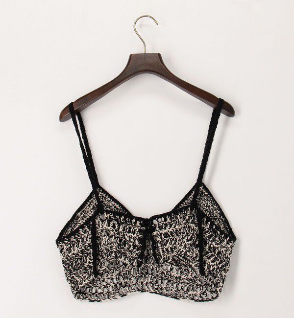 Laraaji「《手洗い可能》かぎ針編みキャミソール」|ニット・セーター|
