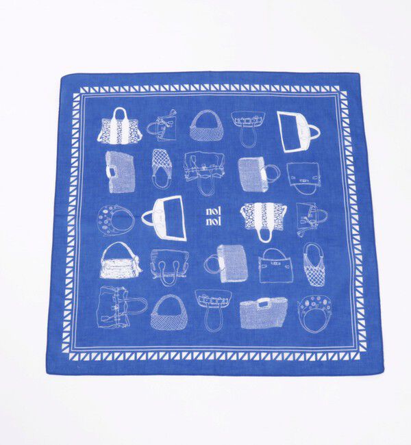 NOLLEY'S「nolnolバンダナ（Bag）」|その他|ネイビー系1