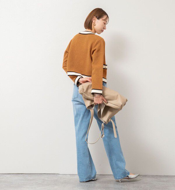 NOLLEY'S「配色ニットジャケット」|カーディガン|