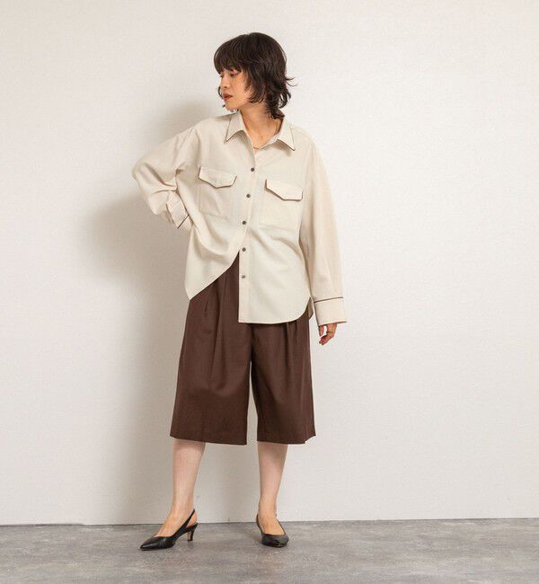 MAQWEL「【MAQWEL/マクウェル】ウォッシャブルバミューダパンツ」|その他|