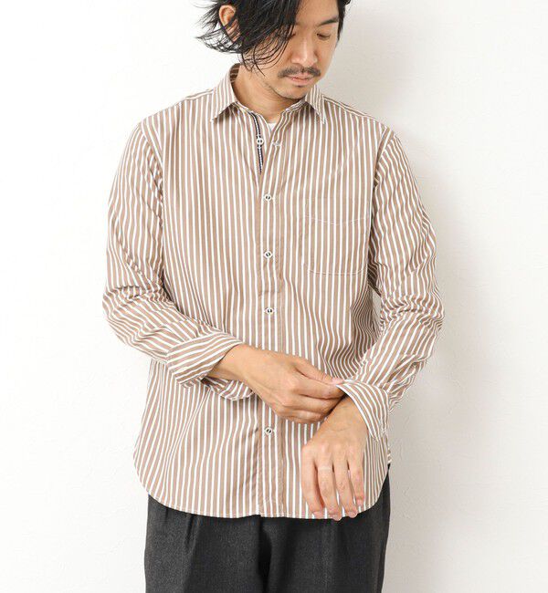 NOLLEY'S goodman「パラシュートボタン レギュラーカラーシャツ 25AW」|シャツ・ブラウス|