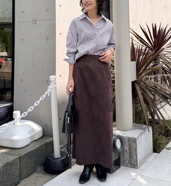 NOLLEY'S sophi「ウォッシャブルブロードメタル釦スキッパーシャツ」|シャツ・ブラウス|