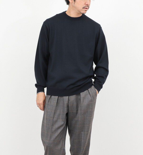 NOLLEY'S goodman「ウォッシャブル クルーネックニット 25AW」|ニット・セーター|