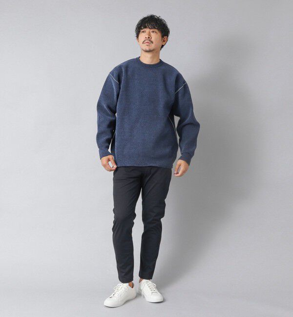 NOLLEY'S goodman「【ACTIVE SECT】《限定展開》Wフェイスモールクルーネック 25AW」|ニット・セーター|