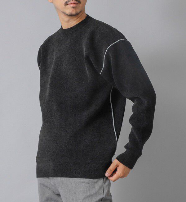 NOLLEY'S goodman「【ACTIVE SECT】《限定展開》Wフェイスモールクルーネック 25AW」|ニット・セーター|