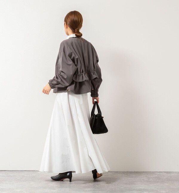 NOLLEY'S「ウォッシャブルジップアップブルゾン」|ブルゾン・スタジャン|