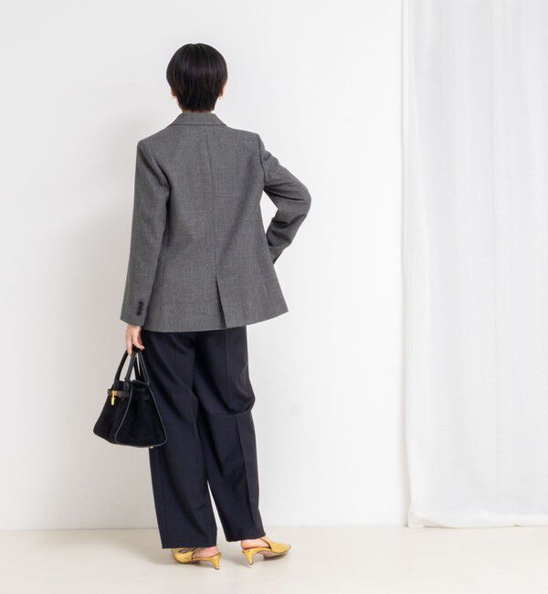 NOLLEY'S sophi「ウォッシャブルシャークダブルジャケット」|テーラードジャケット|