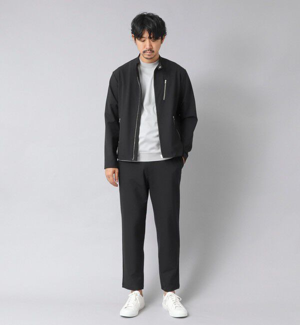 NOLLEY'S goodman「【ACTIVE SECT】《限定展開》ハイストレッチシングルライダース 25AW」|ブルゾン・スタジャン|