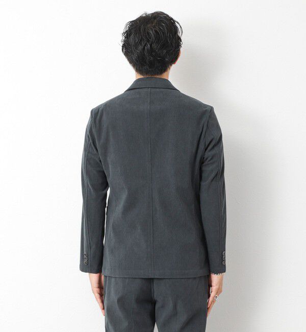 NOLLEY'S goodman「《ビジカジ/セットアップ対応》トリコットコーデュロイ ストレッチ イージーJK 25AW」|テーラードジャケット|