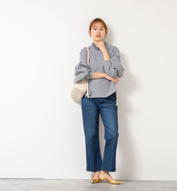 NOLLEY'S「【MARILYN MOON/マリリーンムーン】タックフリルボリュームブラウス」|シャツ・ブラウス|