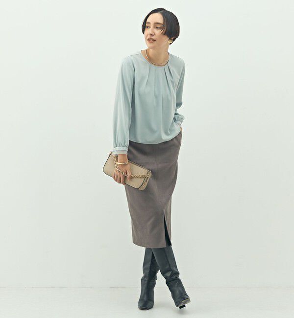 NOLLEY'S「ウォッシャブル2WAYストレッチブラウス」|シャツ・ブラウス|