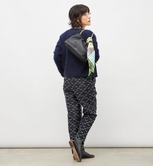 NOLLEY'S「ウォッシャブルストレッチジョーゼットボウタイ風ブラウス」|シャツ・ブラウス|