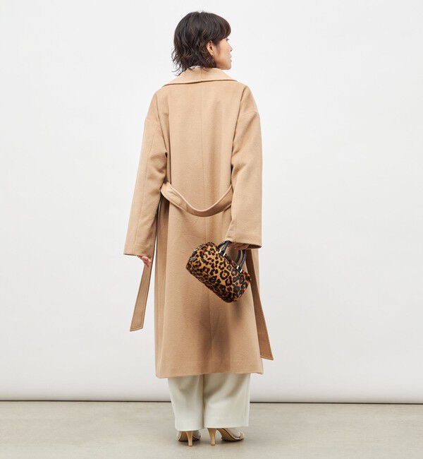 NOLLEY'S sophi「【一部WEB限定色】アンゴラビーバーベルテッドロングコート」|その他|