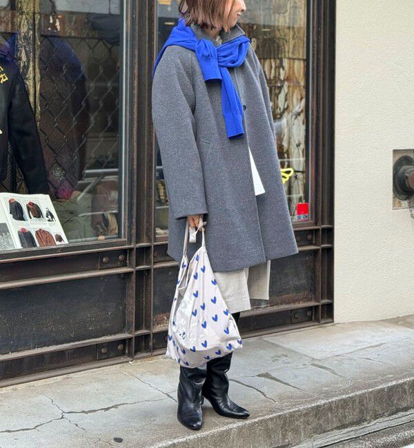 NOLLEY'S sophi「ステンカラー2WAYハーフコート」|ステンカラーコート|