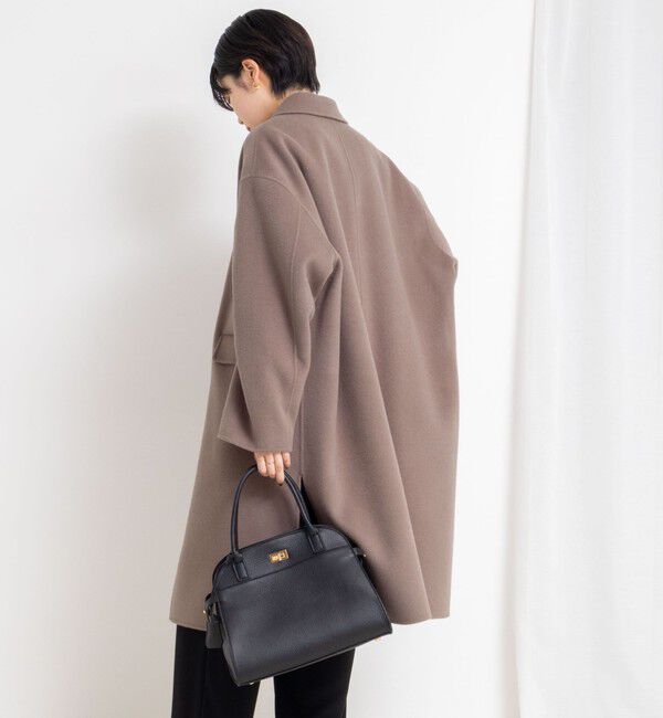 NOLLEY'S sophi「SUPER140リバーステンカラーコート」|ステンカラーコート|