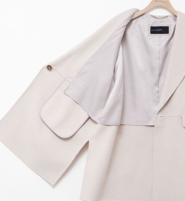 NOLLEY'S sophi「SUPER140リバーショールコート」|その他|