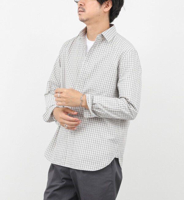 NOLLEY'S goodman「ダブルワッシャー タイプライター レギュラーカラーシャツ 25AW」|シャツ・ブラウス|