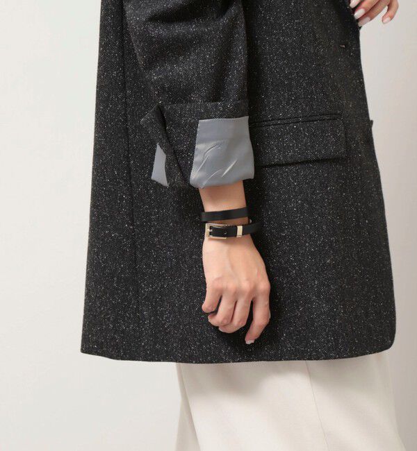 grace grace「【grace grace/グラスグラス】ダブルロールベルトブレス」|ブレスレット・バングル|