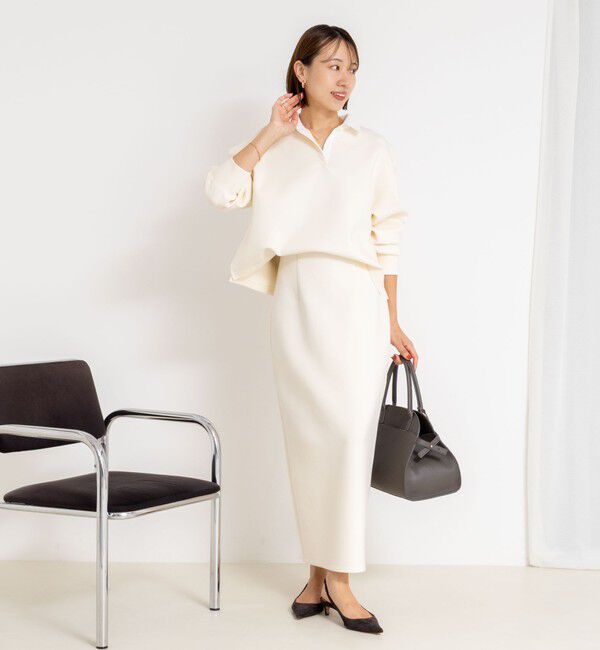 NOLLEY'S sophi「《セットアップ対応》ウォッシャブルダンボール2WAYタイトスカート」|タイト|