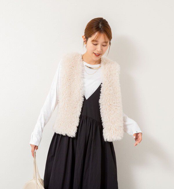 NOLLEY'S「◇【WEB限定】ファーベスト」|ベスト・ジレ|