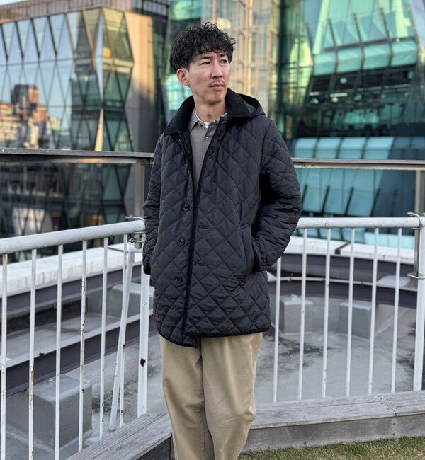 NOLLEY'S goodman「【Traditional weatherwear】別注 DERBY HOOD キルティングジャケット 25AW」|ブルゾン・スタジャン|