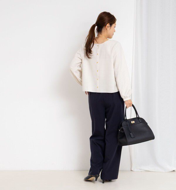 NOLLEY'S「ウォッシャブル裏起毛イージーワイドパンツ」|その他|