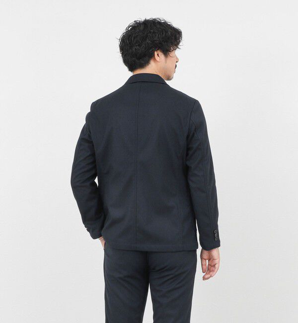 NOLLEY'S goodman「《セットアップ対応》【Active Jersey】ホームスパン ストレッチイージーJK」|テーラードジャケット|