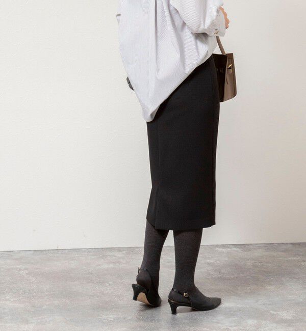 NOLLEY'S sophi「《セットアップ対応》ウォッシャブルウール調タイトスカート」|タイト|