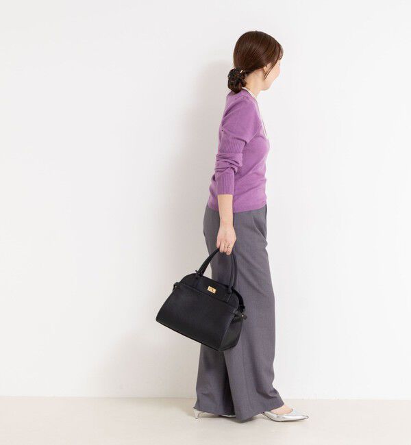 NOLLEY'S sophi「【MARILYN MOON/マリリーンムーン】14G wool modern sleeve top」|ニット・セーター|